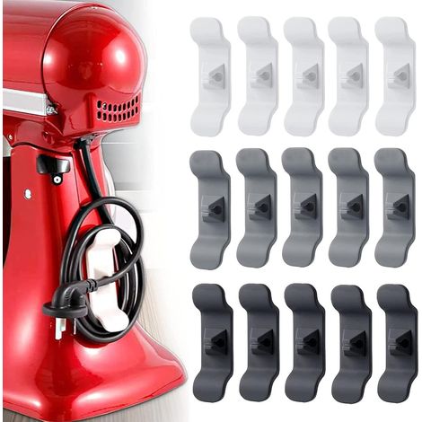 15-teiliges Kabelmanagement-set – Unverzichtbar Für Haushalt Und Küche – Geeignet Für Mixer, Kaffeemaschinen, Heißluftfritteusen, Toaster Und Wohnmobile – Kabelschutzschläuche – Kabelmanagement