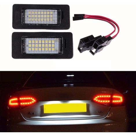 2 X Led-kennzeichenbeleuchtung Für A4 B8 A5 Q5 Passat S5 (fehlerfrei)