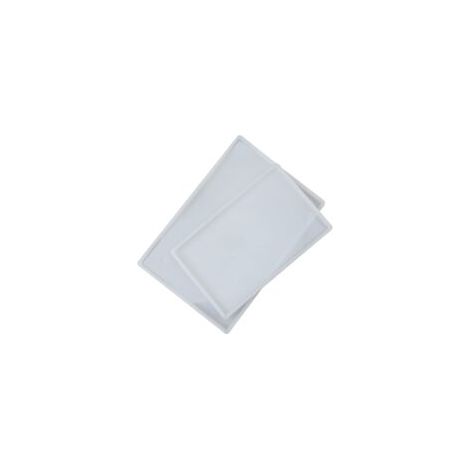 2 Rechteckige Harzformen, Große Rechteckige Epoxidharzform, Silikon-epoxidharzform Für Diy-geschenke Und Heimdekoration