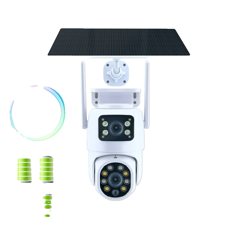 Outdoor-wlan-kamera, 4mp Hd, Wasserdichtes Design, Kamera Mit 0g