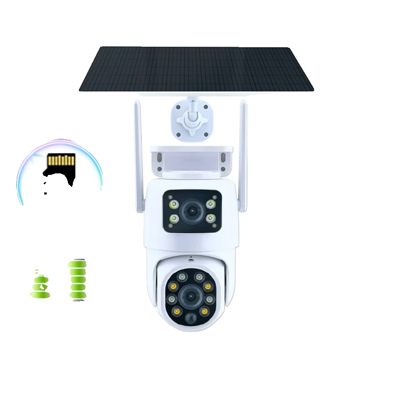 Outdoor-wlan-kamera, 4mp Hd, Wasserdichtes Design, Kamera Mit 64g