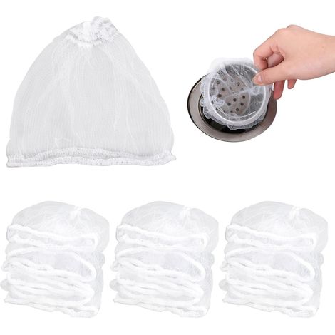 300-teiliges Spülbecken-set: Elastisches Sieb, Saugbeutel, Netzbeutel, Nylon-abtropfsieb, Verstopfungsschutz. Geeignet Für Küche, Spüle Und Badezimmer.