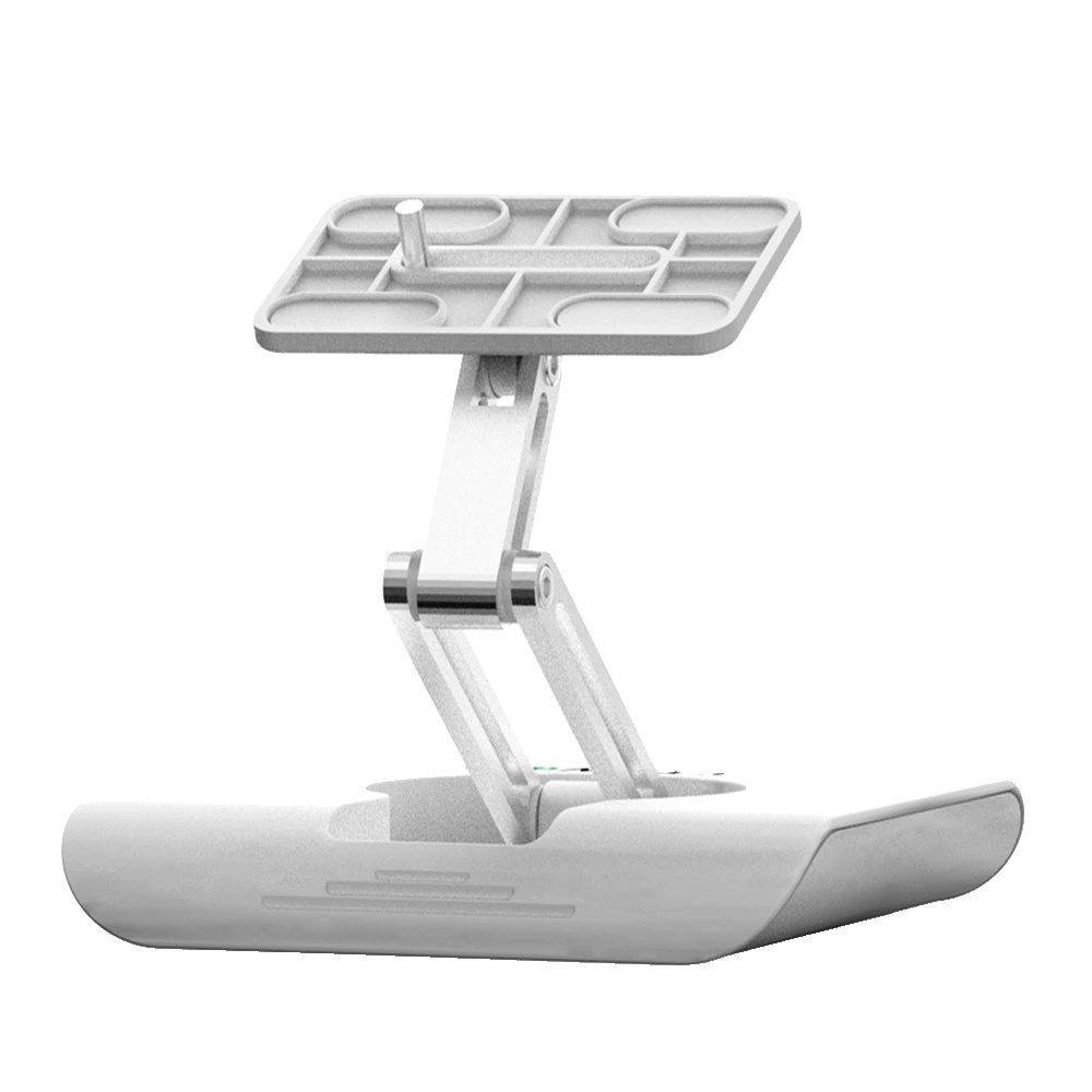 Projektorständer, 360° Drehung, Höhenverstellbar, Weiss