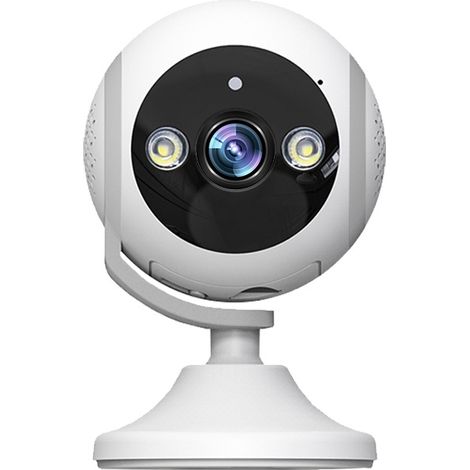 3mp Hd Fisheye Panorama-ptz-kamera Mit 180°-weitwinkelobjektiv, Zwei-wege-sprachverfolgung, Elektrischem Druckalarm Und 32gb Sd-karte Im Lieferumfang Enthalten.