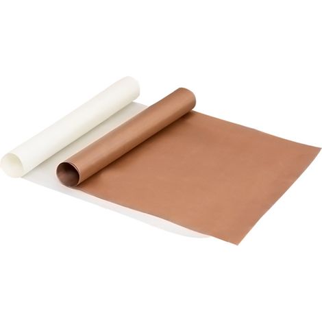6er-set - Hitzebeständige Antihaft-backmatten, Dicke Backmatten, Ofenbackmatten, 40×60cm (3 Kaffeefarben + 3 Weiß)