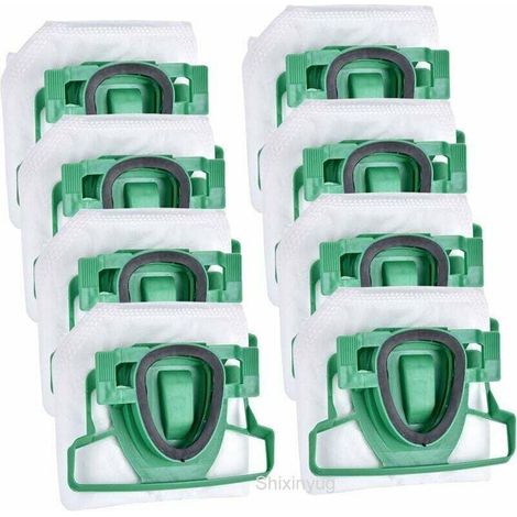 8 Mikrofleece-staubsaugerbeutel, Passend Für Vorwerk Kobold 200, Vk200, Fp200.5, Staubbeutel Für Allergiker – Von Debuns