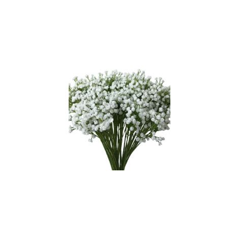 9 Künstliche Weiße Schleierkrautzweige – Künstliche Luftpflanze, Dekorative Füllblumen Für Sträuße Und Tischdekorationen