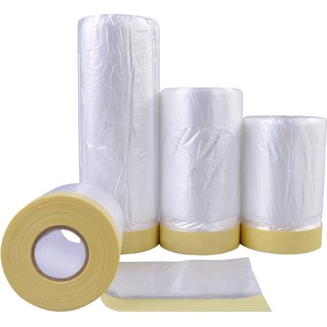 Abdeckband Und -folie, Verschiedene Arten Von Abdeckpapier Zum Abdecken Von Autolack - 3 Stück (3 Größen)