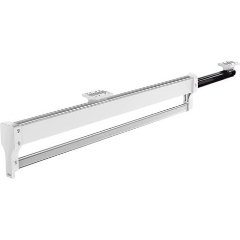 Ausziehbare Kleiderstange Zum Aufhängen Von Kleidung, Verstellbare Teleskopstange, 40 Cm, Weiß