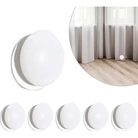 Duschvorhanggewichte – Duschvorhangmagnete – Weiß – 8er-pack