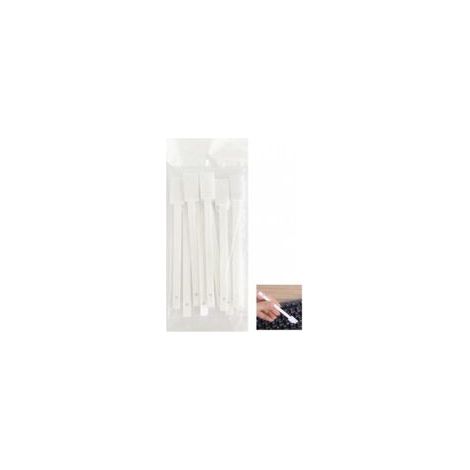 Ein Set Aus 10 Bürsten Zur Reinigung Schmaler Stellen, Weiß, 14 Cm