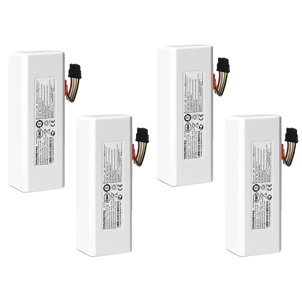 Roboterstaubsauger-batterie, 9800mah Kapazität, Kompatibel Mit Mijia 1c Modell, 9800mah-4pcs