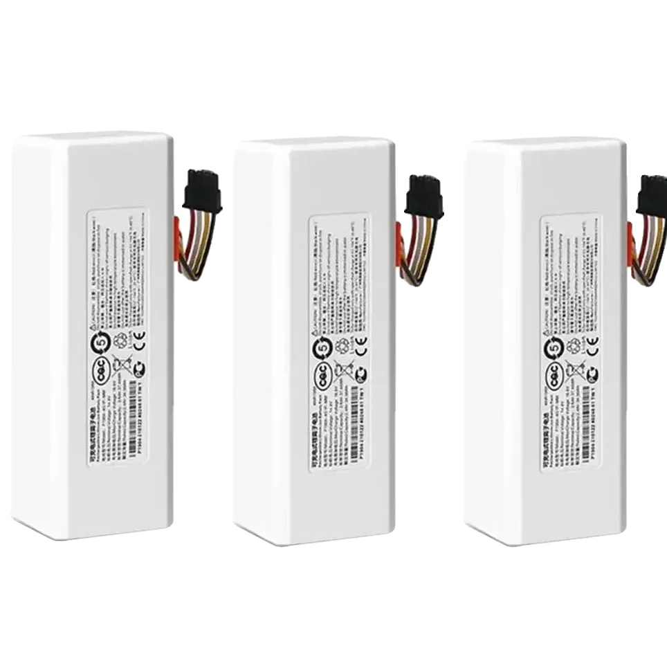 Roboterstaubsauger-batterie, 9800mah Kapazität, Kompatibel Mit Mijia 1c Modell, 9800mah-3pcs