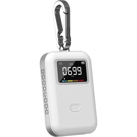 Gasleckdetektor, Mini-co2-detektor, Luftqualitätsmonitor, Co2-monitor Für Reisen In Innenräumen Sie Können Ihn Überall Zu Hause Und Im Freien Verwenden.