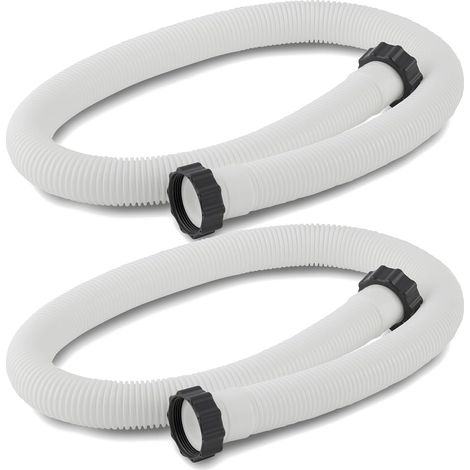 Geeignet Für 2 Intex Zubehörschläuche, 38 Mm Durchmesser, 150 Cm Länge, Für Filterpumpen Und Salzwassersysteme.