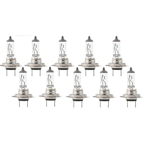 H7-halogenlampe – 12 V, 55 W – Px26d – Autoscheinwerfer (abblend- Und Fernlicht) – 10er-pack