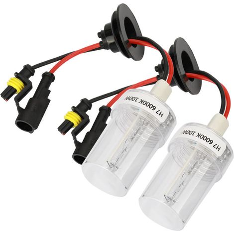 Helles Xenonlicht, 2 Stück 100w H7 6000k Hochleistungs-xenon-scheinwerferlampen Als Ersatz Für Autoscheinwerfer