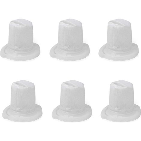 Kompatibel Mit Black & Decker Hnvcf10 Filterkartuschen – Waschbare Ersatzkartuschen – 6er-pack Filter Für Handstaubsauger