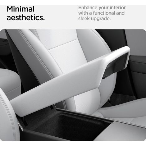Kompatibel Mit Den Y-förmigen Tesla-handschuhen Für Die Mittelarmlehne (standard, Premium Und Performance 2025/2026) Und Dem Model 3 Highland – Weiß