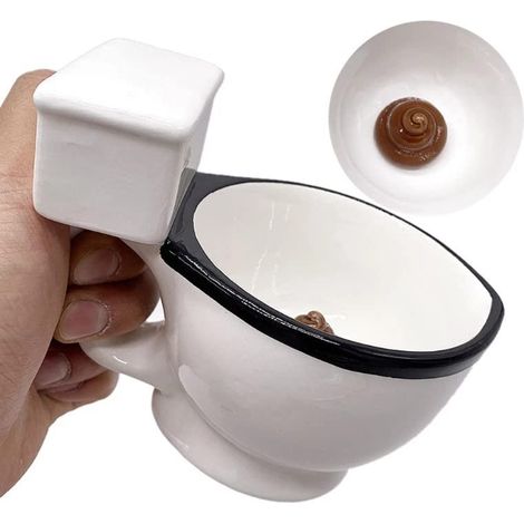 Kreativer Keramikbecher, Tee, Kaffee, Humor, Geschenk, 3d-teebecher, Bürobecher, Trinkgefäße