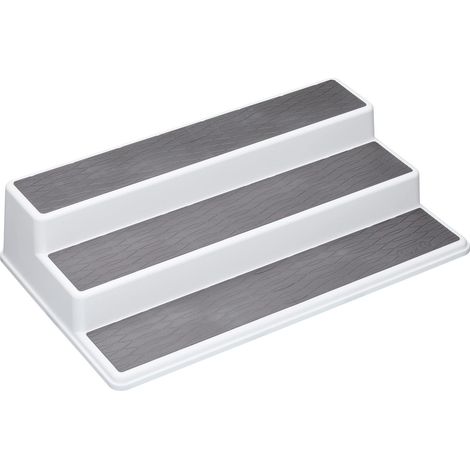 Küchenteller-ablage Und Organizer, Rutschfest, 3 Ebenen, 36,5 X 24 X 8,5 Cm