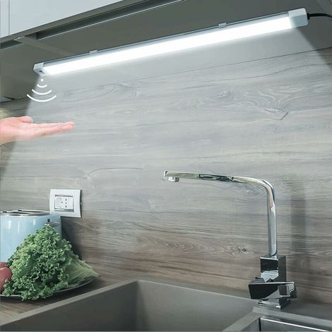 Led-küchenunterbauleuchte, Warmweiße 60-cm-schrankleuchte, Innenleuchte Mit Bewegungsmelder, Smarte Led-küchenleiste