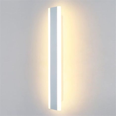 Led-wandleiste – Geeignet Für Wohnzimmer, Schlafzimmer, Flure, Treppenhäuser Und Esszimmer – 1 Stück, Weiße Ausführung, 40 Cm/weißes Licht