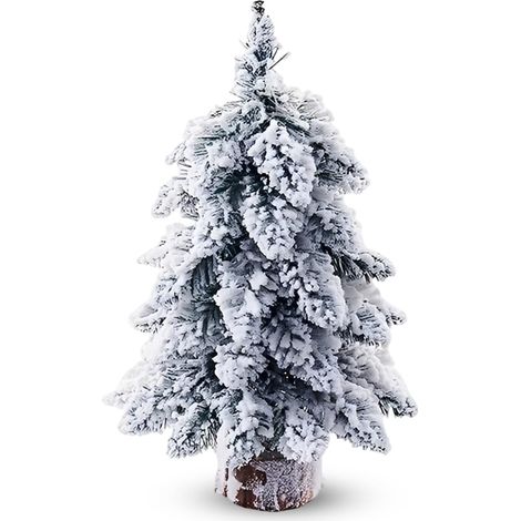 Mini-weihnachtsbaum Mit Künstlichem Schneebedeck, 45 Cm, Pvc, Weihnachtsdekoration Für Büro, Zuhause, Geschäft, Party, Festtagsdekoration
