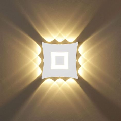 Moderne 18-w-led-wandleuchte, Wasserdichte Ip65-wandleuchte Aus Aluminium, Led-wandleuchte Für Den Innen- Und Außenbereich, Geeignet Für Wohnzimmer, Schlafzimmer, Badezimmer, Flur, Treppenhaus, Eingan