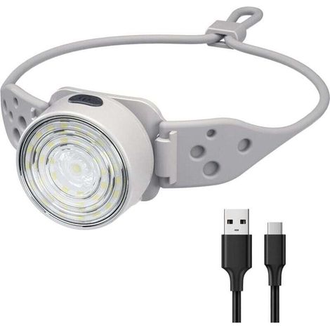 Outdoor-stirnlampe, Wiederaufladbare Silikonlampe Zum Nachtangeln, Leichte, Tragbare Multifunktions-stirnlampe Von Debuns