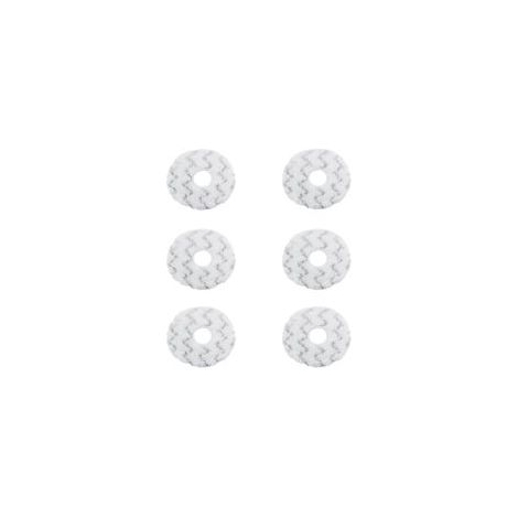 Packung Mit 6 Ersatzreinigungstüchern, Kompatibel Mit Ecovacs Deebot X1 Omni, Gestreifte Bodentücher