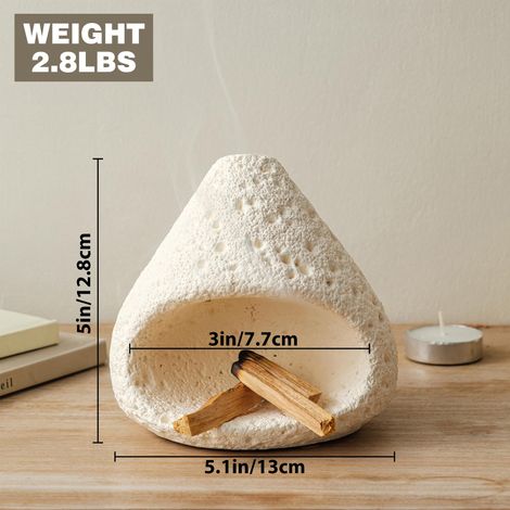 Palo-santo-räuchergefäß, Moderner Räucherbrenner Für Salbei, Palo-santo-stäbchen Und -kegel, Mini-räucherschale Für Den Kamin, Geeignet Für Yoga, Meditation Und Aromatische Reinigung