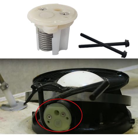 Passend Für Das Federkartuschen-set 385236096 Mit Weißer Kappe Und Schrauben Für Bestimmte Dometic Traveler Und Vacuflush Toilettenmodelle: 910, 2010, 2011, 510, 510+, 511, 511+, 547+, 548