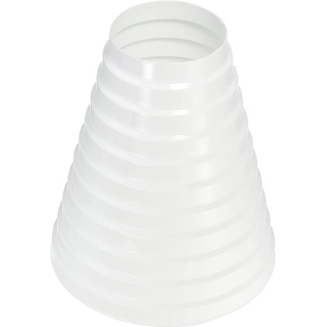 Reduzierring Für Dunstabzugshaube, 1 Stück – Adapter 100–200 Mm Für Verschiedene Größen – Reduzierring Aus Dickem Kunststoff Für Abluftrohre