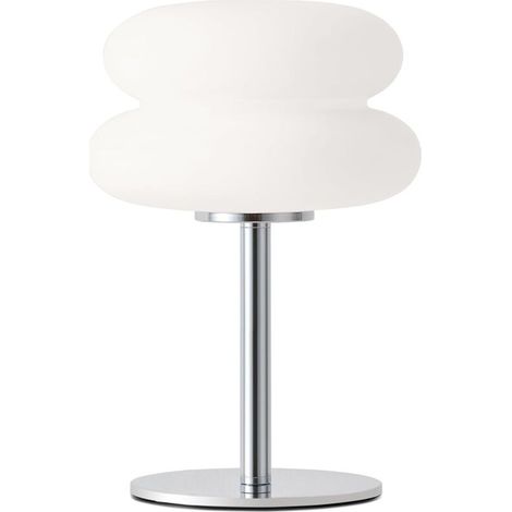 Retro-hamburger-lampe Mit Einstellbarer Helligkeit – Ideal Für Schlafzimmer, Nachttische, Wohnzimmer Usw. – 1 Stück, Weiß