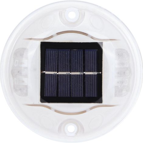 Runde, Wasserdichte (ip68), Induktionsaktivierte Led-solarleuchte Für Garten, Landschaft, Einfahrt Und Gehweg