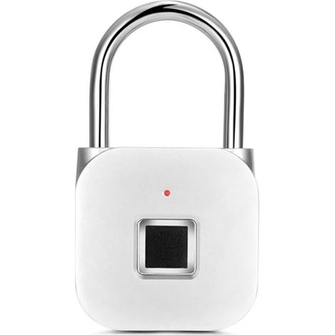 Schlüsselloses, Per Usb Aufladbares Smart-türschloss Mit Fingerabdrucksensor, Einziehbarem Befestigungsmechanismus Und Diebstahlsicherung, Von Debuns