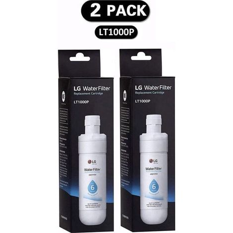 Set Mit 2 Filtern (lt1000p) Kühlschrank, Kühlschrankwasserfilter..debuns