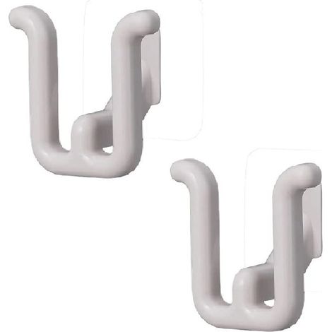 Set Mit 2 Haken Für Dusch- Und Badepantoffeln, Selbstklebender Aufbewahrungshalter, Platzsparend