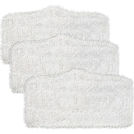 Set Mit 3 Reinigungspads Für Shark Dampfmopps Der Sk-serie, Kompatibel Mit Den Modellen Sk140, Sk410, Sk460, S1000 Usw. – 32 X 18 Cm