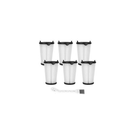 Set Mit 6 Filtern Für Alle Aeg Cx7 Und Cx7-2 Staubsauger, Inklusive Ersatz-hepa-filter Und Reinigungsbürste