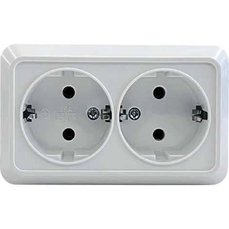 Standardsteckdosen, Europäischer Reiseadapter (eu-rundstecker), 250 V Wechselstrom, Professionelle Wasserdichte Reisesteckdosenleiste Aus Kupfer, 16 A, Französisches Modell