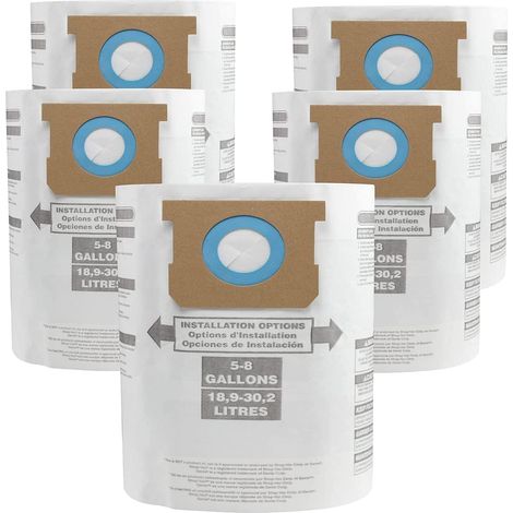 Staubsaugerbeutel – Passend Für Handelsübliche Staubsaugerbeutel Mit Einem Fassungsvermögen Von 5 Bis 8 Gallonen (ca. 15,7 Liter), Typen E 90661 9066133 Und H 9067133. Hochwertige Einweg-filterbeutel
