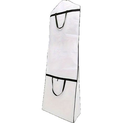 Staubschutzhülle Geeignet Für Brautkleider Und Atmungsaktive Hülle Für Kleidung/anzüge — Aufbewahrungstasche Geeignet Für Kleidung — 180 X 60 X 30 Cm (weiß)