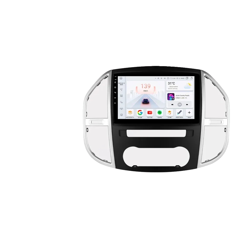 Carplay, Integriertes Gps, Android Auto, Kompatibilität Mit Mercedes Benz W447 Vito 2014-2020, S4