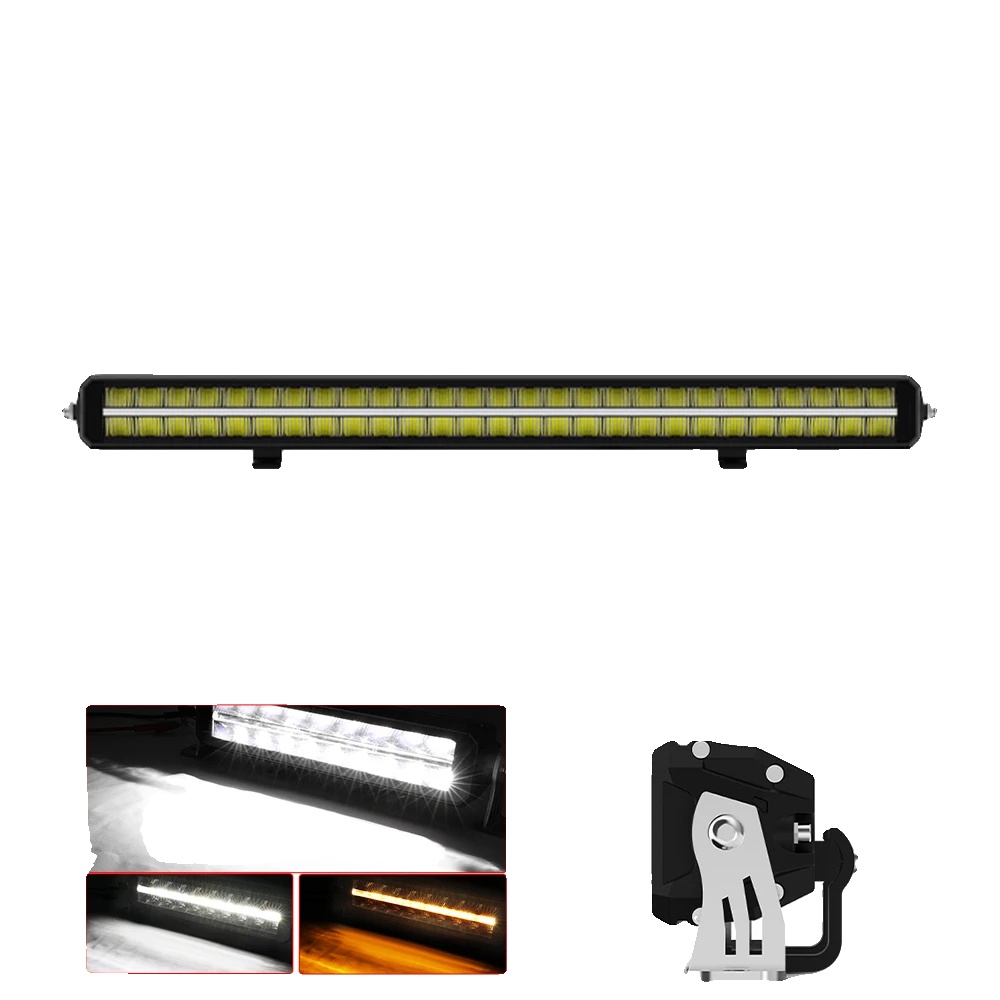 Lichtleiste, Dual-reihen-leds, Wasserdichtes Design, 32 Zoll Mit Dt-draht