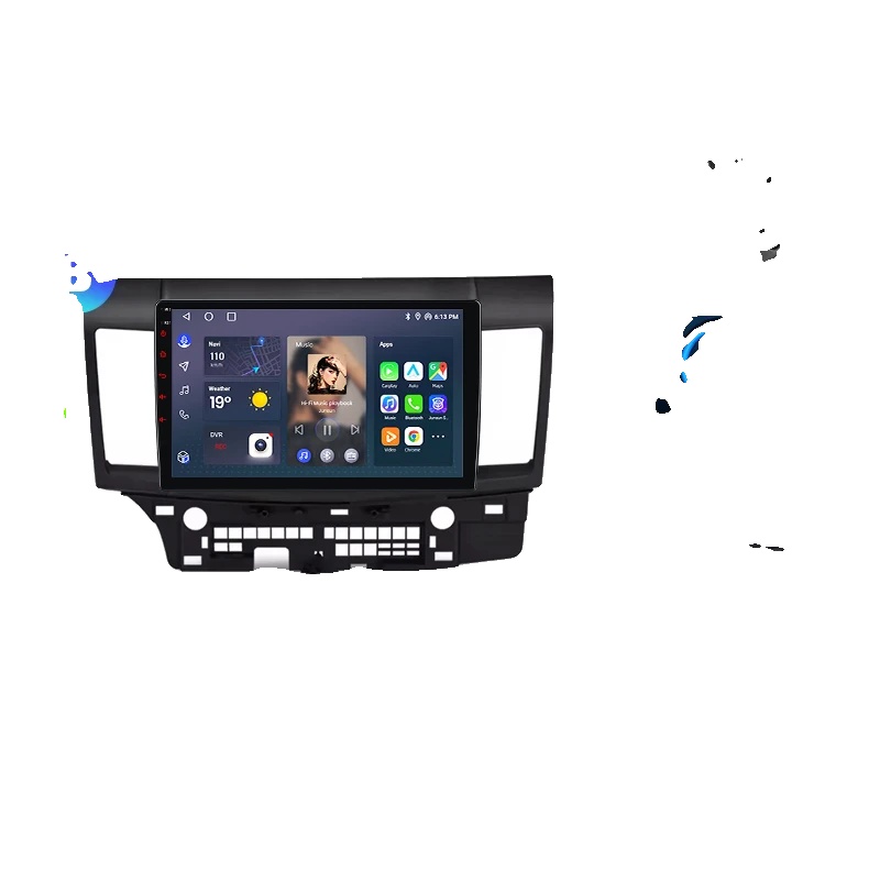 Autoradio, Touchscreen-schnittstelle, Navigationssystem, Kompatibel Mit Mitsubishi Lancer 2007-2013, V1 Plus (4gb-64gb) - B