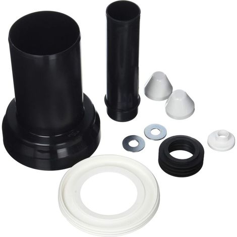 Wc-abflussgarnitur, Set Mit Hülsen Für Wandhängende Wc-becken, Ckag80, 180 Mm, Dn 90