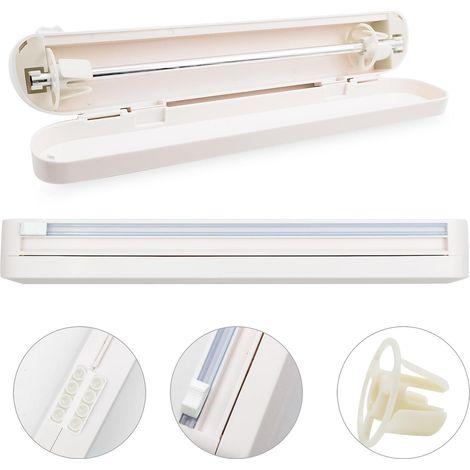 Wiederverwendbarer Stretchfolienabroller Mit Klingen, Lebensmittelverpackungsabroller, Nachfüllbare Stretchfolie/wachspapier