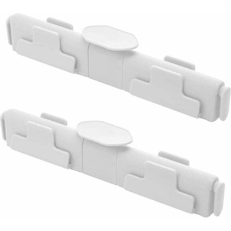 Zweiteilige Mülltrennzange – Küchenzubehör Für Nass- Und Trockenmüllbehälter – Nass- Und Trockenmülltrenner (weiß) – 9,1 X 2,9 Cm, Von Debuns